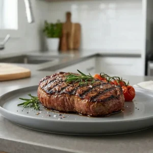 pièce de boeuf grillée