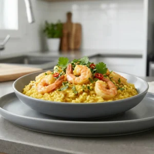 Risotto scampi