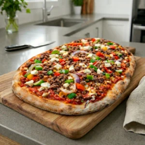 Meal prep Pizza boeuf